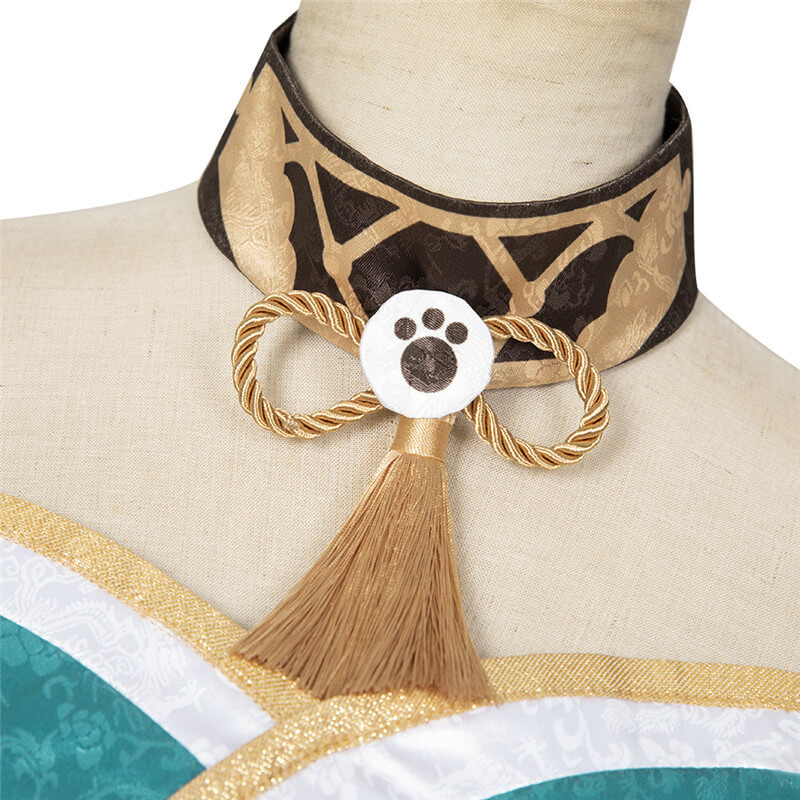 Miss Hina Costumes Genshin Impact Cosplay Outfit Gorou Halloween Carnival Outfi Female - Image 6
