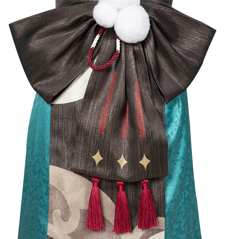 Miss Hina Costumes Genshin Impact Cosplay Outfit Gorou Halloween Carnival Outfi Female - Image 22