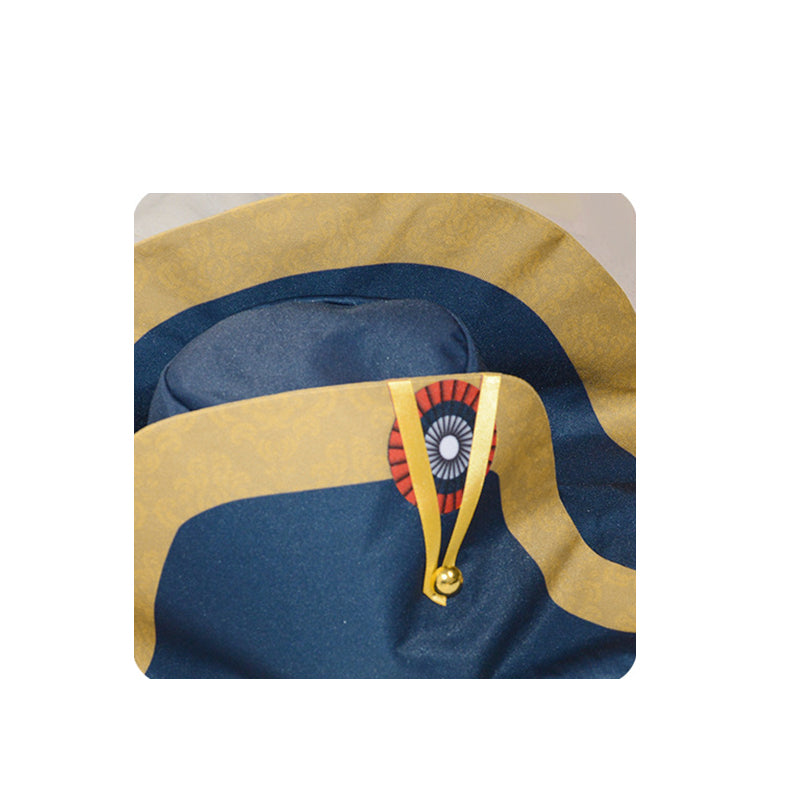 Napoleon Cosplay Costume 2023 Movie Napoleon Bonaparte Suit Emperor Blue Military Uniform - Image 7