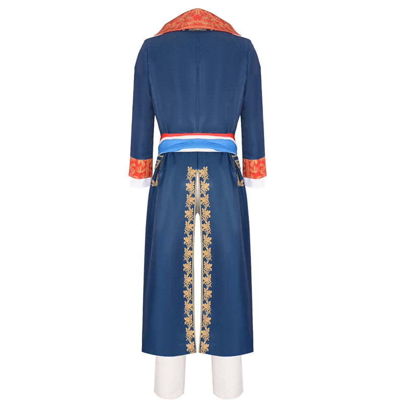 Napoleon Cosplay Costume 2023 Movie Napoleon Bonaparte Suit Emperor Blue Military Uniform - Image 5