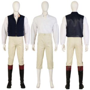 2023 New Little Mermaid Prince Eric Costume Carnival Suit