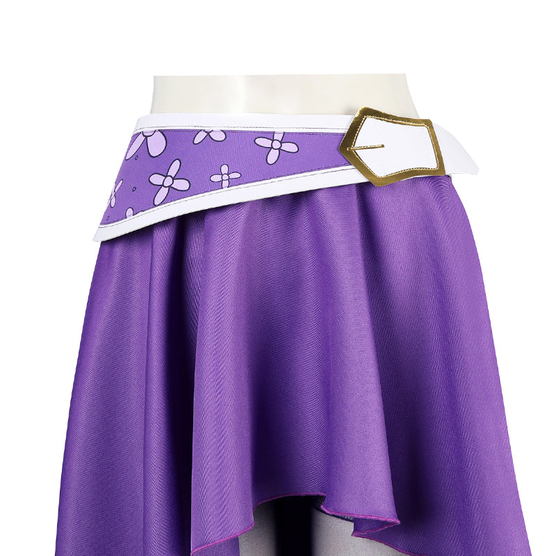 Nico Robin Cosplay Costume One Piece 15th Anniversary Suit Miss Allsunday Purple Bikini - Image 14