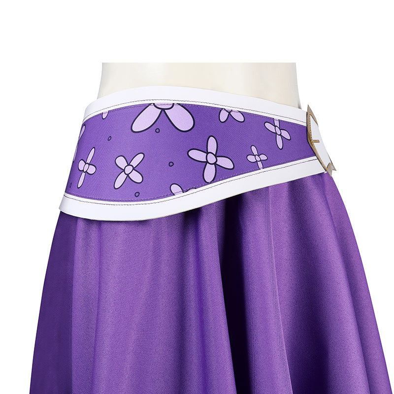 Nico Robin Cosplay Costume One Piece 15th Anniversary Suit Miss Allsunday Purple Bikini - Image 15