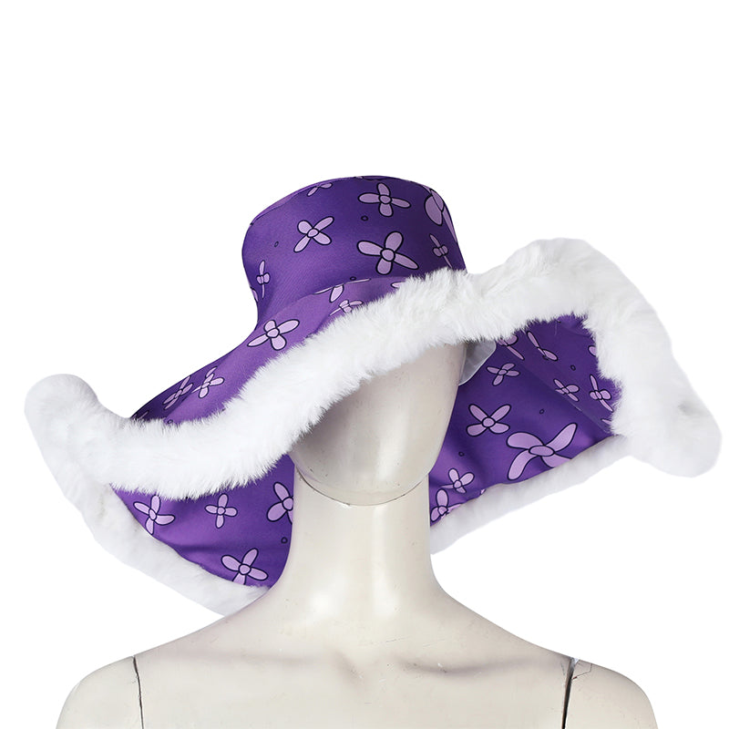 Nico Robin Cosplay Costume One Piece 15th Anniversary Suit Miss Allsunday Purple Bikini - Image 7