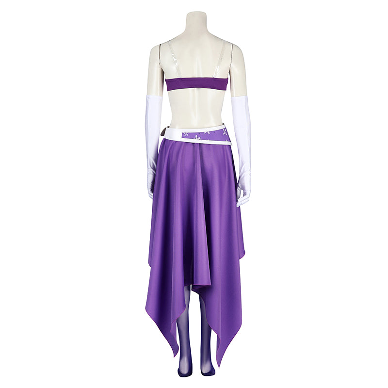 Nico Robin Cosplay Costume One Piece 15th Anniversary Suit Miss Allsunday Purple Bikini - Image 6