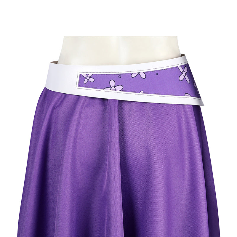 Nico Robin Cosplay Costume One Piece 15th Anniversary Suit Miss Allsunday Purple Bikini - Image 12