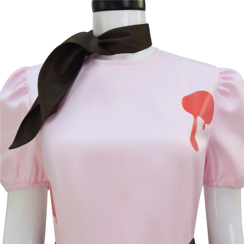 Niffty Pink Dress Hazbin Hotel Niffty Cosplay Costume Halloween Carnival Suit - Image 8