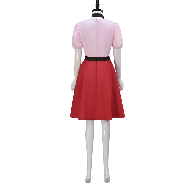 Niffty Pink Dress Hazbin Hotel Niffty Cosplay Costume Halloween Carnival Suit - Image 6