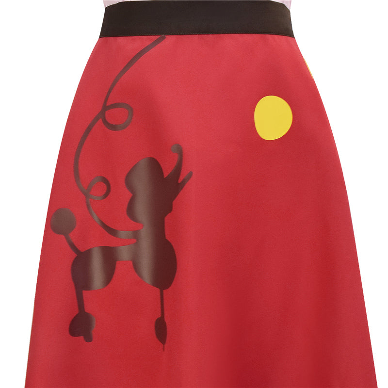 Niffty Pink Dress Hazbin Hotel Niffty Cosplay Costume Halloween Carnival Suit - Image 10