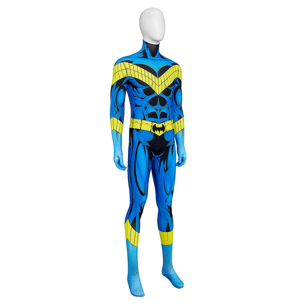New Titans Comics Nightwing Jumpsuit Cosplay Costume Halloween Suit - Image 5