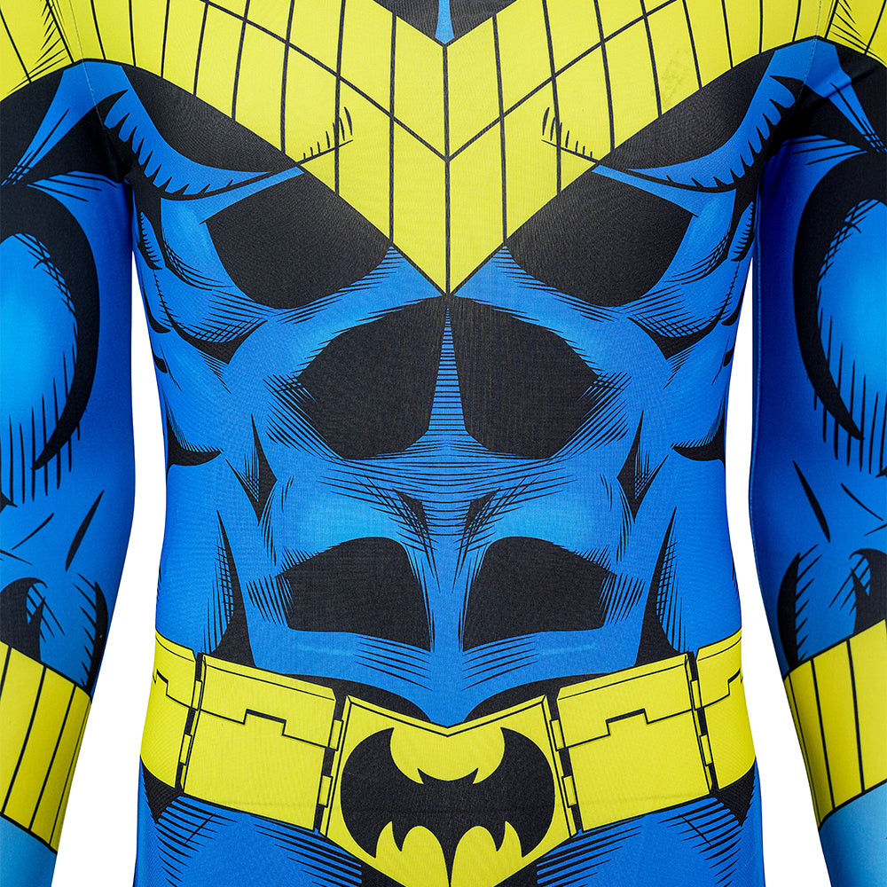 New Titans Comics Nightwing Jumpsuit Cosplay Costume Halloween Suit - Image 7