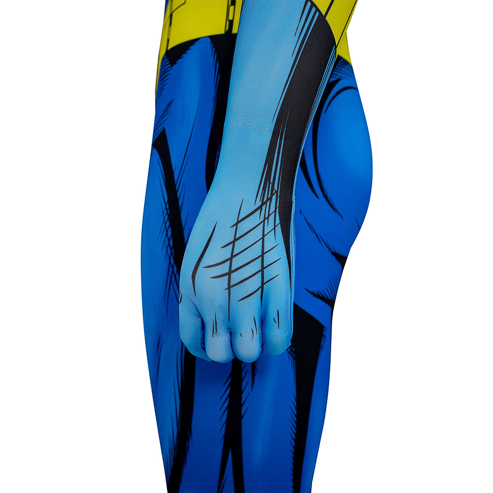 New Titans Comics Nightwing Jumpsuit Cosplay Costume Halloween Suit - Image 11