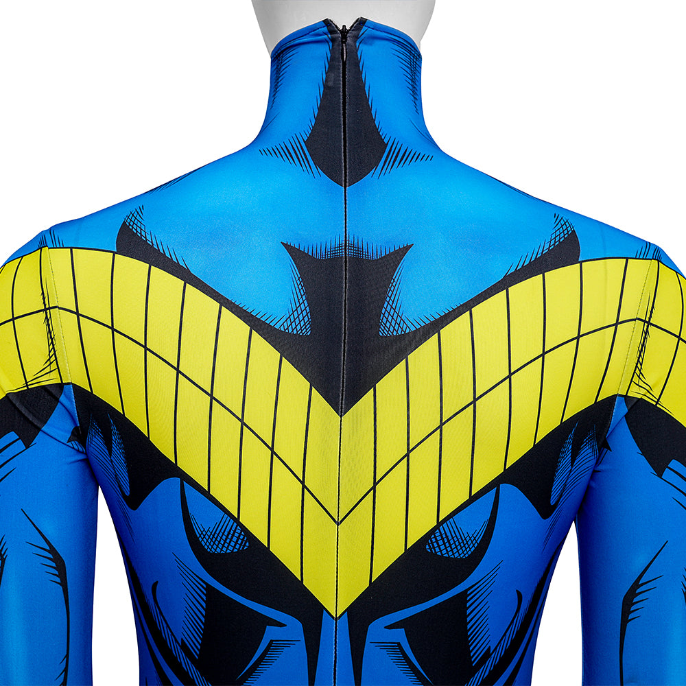 New Titans Comics Nightwing Jumpsuit Cosplay Costume Halloween Suit - Image 16