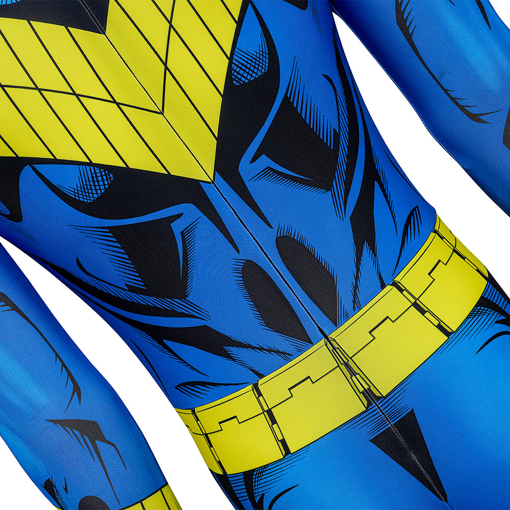 New Titans Comics Nightwing Jumpsuit Cosplay Costume Halloween Suit - Image 17