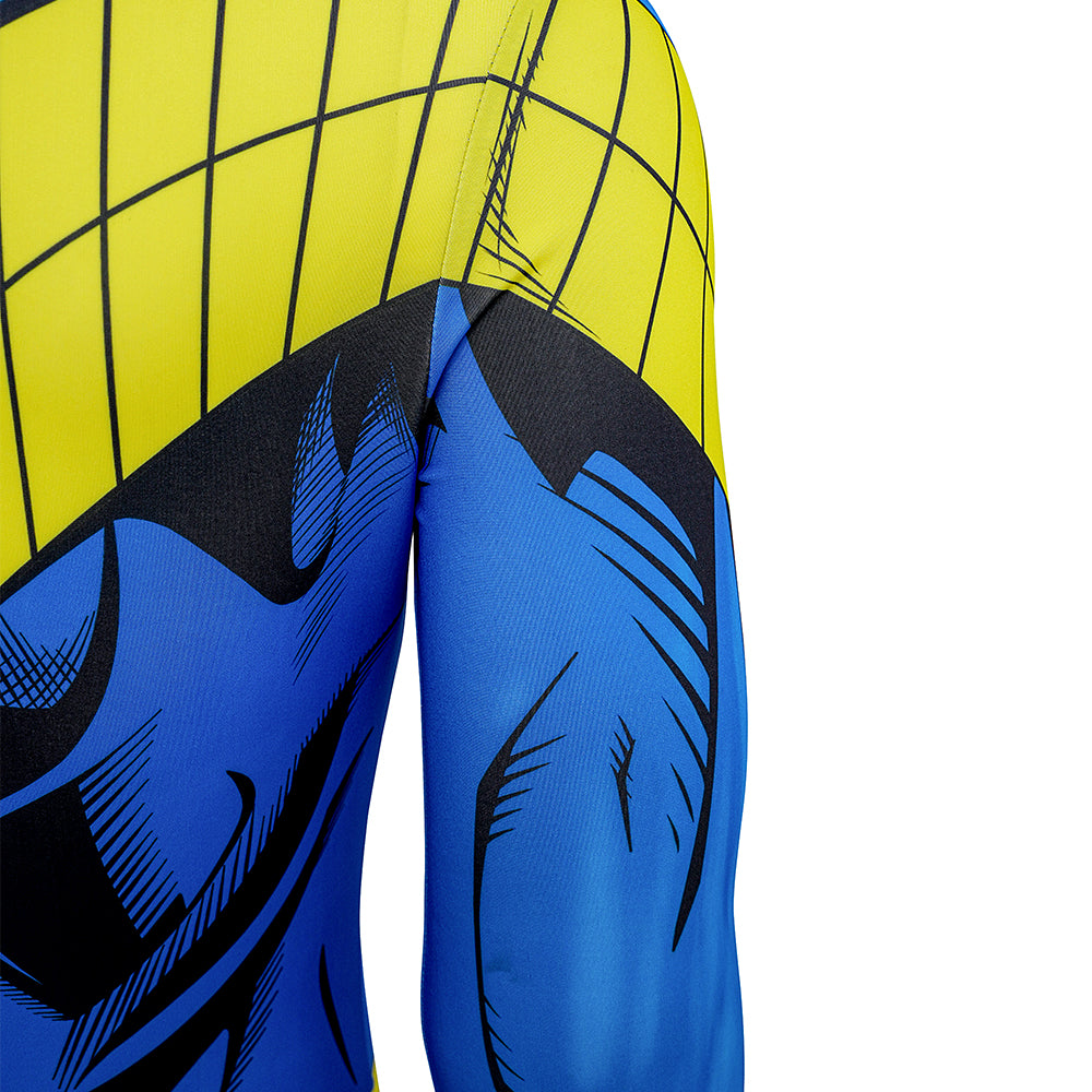 New Titans Comics Nightwing Jumpsuit Cosplay Costume Halloween Suit - Image 18