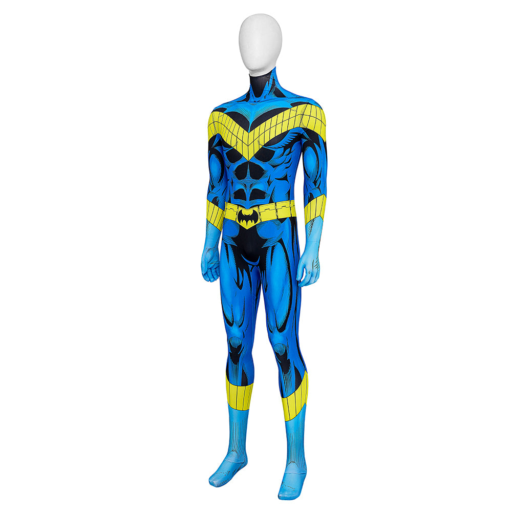 New Titans Comics Nightwing Jumpsuit Cosplay Costume Halloween Suit - Image 4