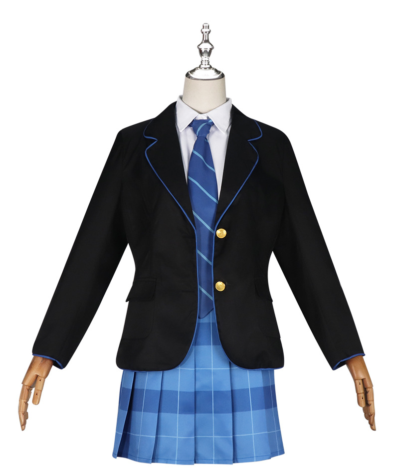 Chitose-kun in the Ramune Bottle Yuuko Hiiragi Sailor Uniform Cosplay Costume - Image 13