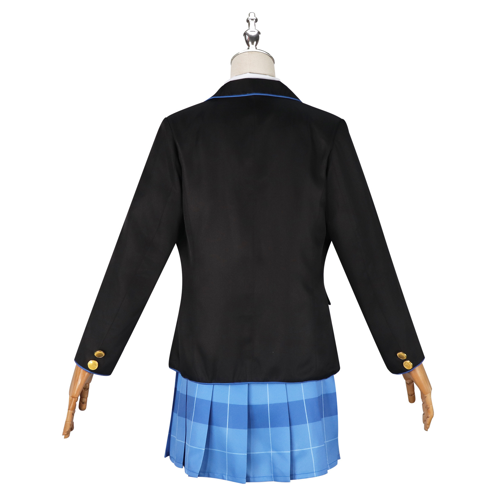 Chitose-kun in the Ramune Bottle Yuuko Hiiragi Sailor Uniform Cosplay Costume - Image 4