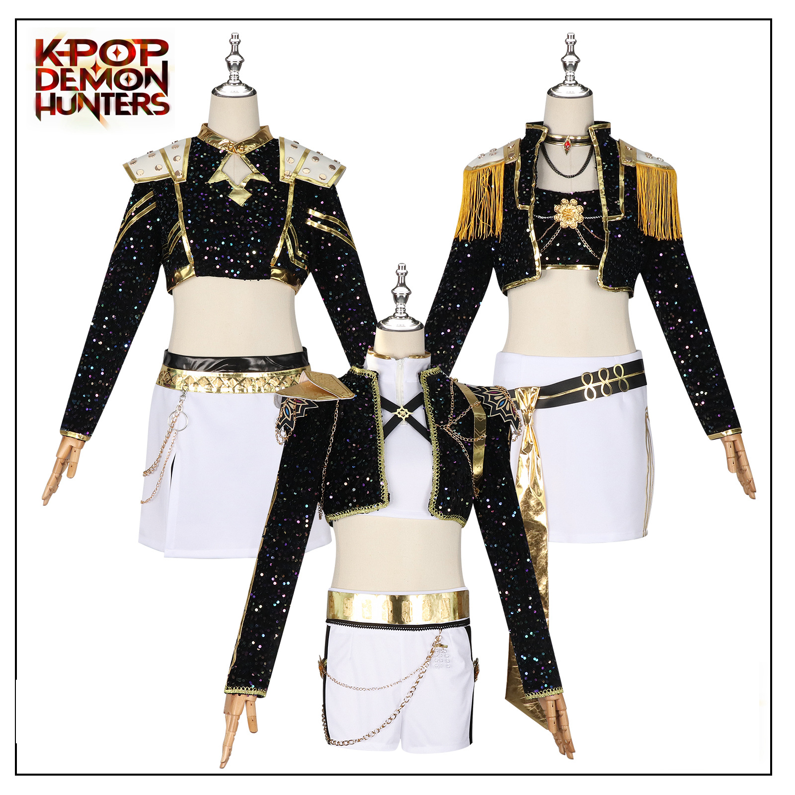 KPop Demon Hunters Mira Zoey Rumi Cosplay Costume - Image 2