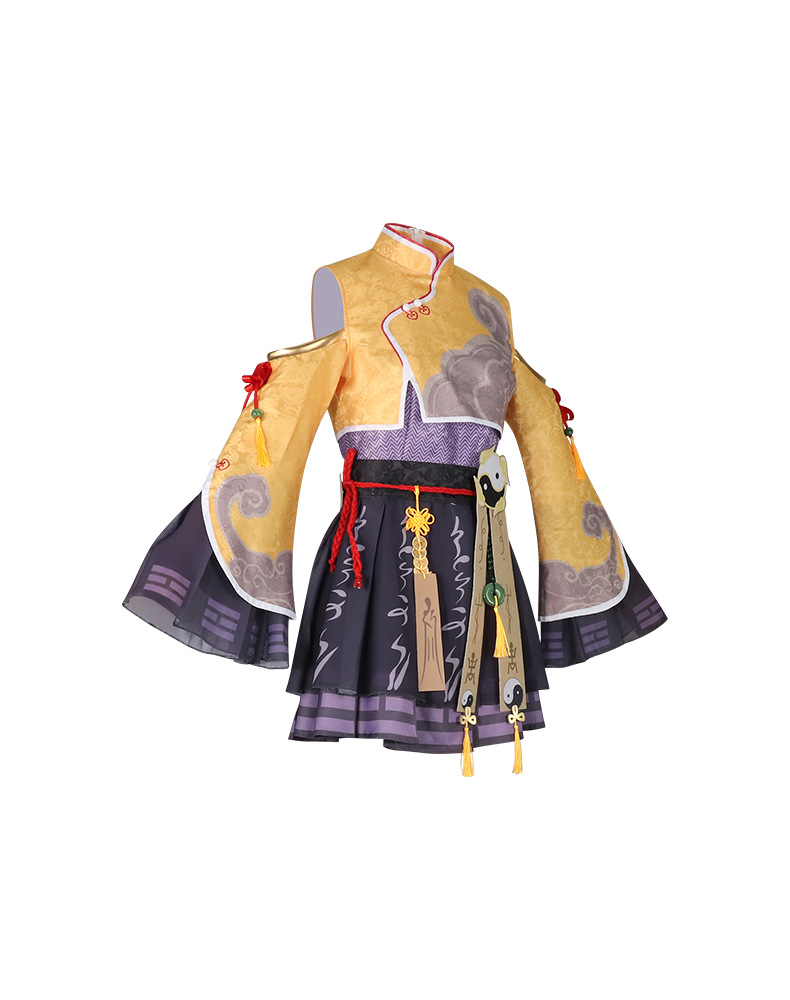 Strange Action Squad A'nian Xiao Huang Lily Cosplay Costume - Image 15