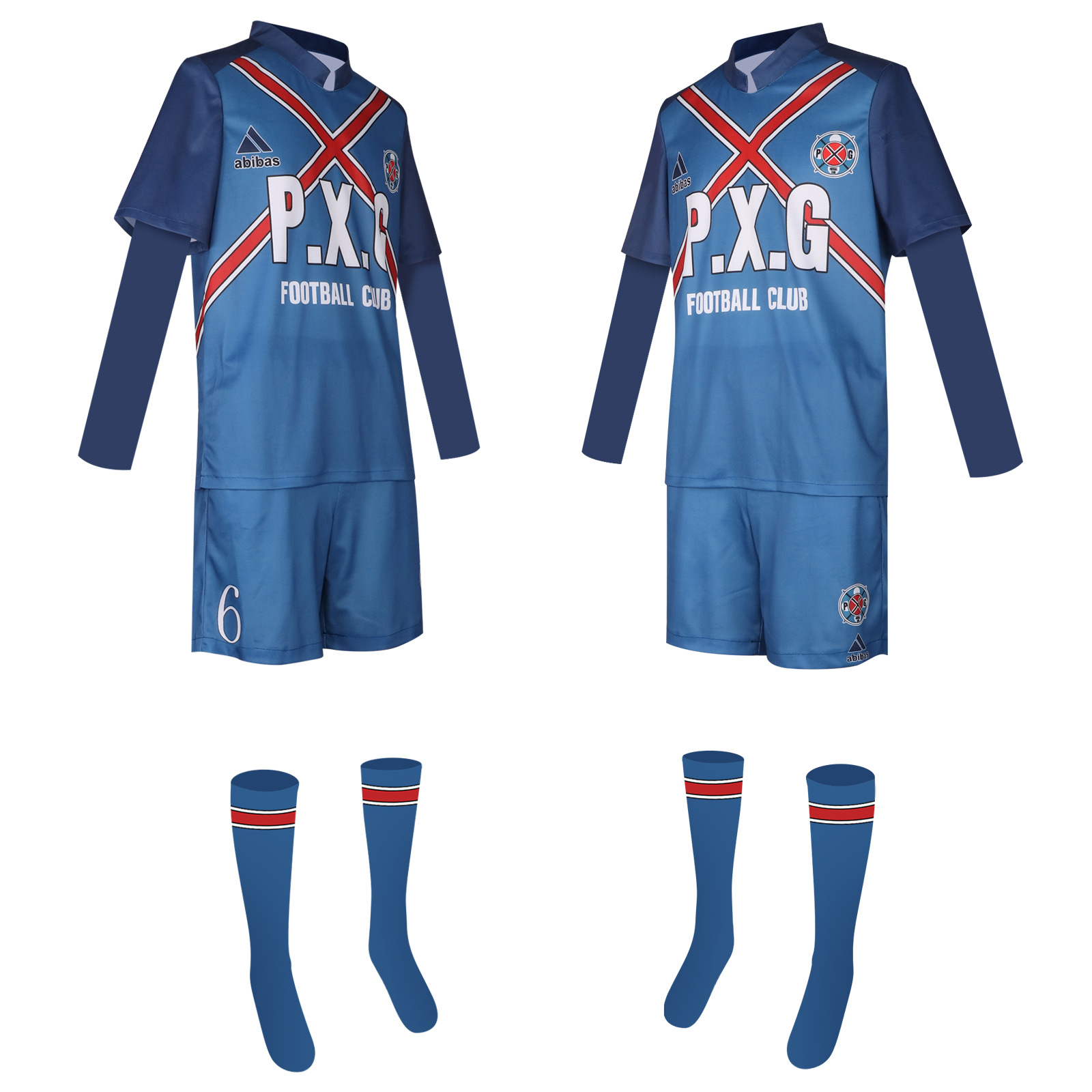 Blue Lock Rin Itoshi Ryusei Shidou Team Uniform Cosplay Costume - Image 19
