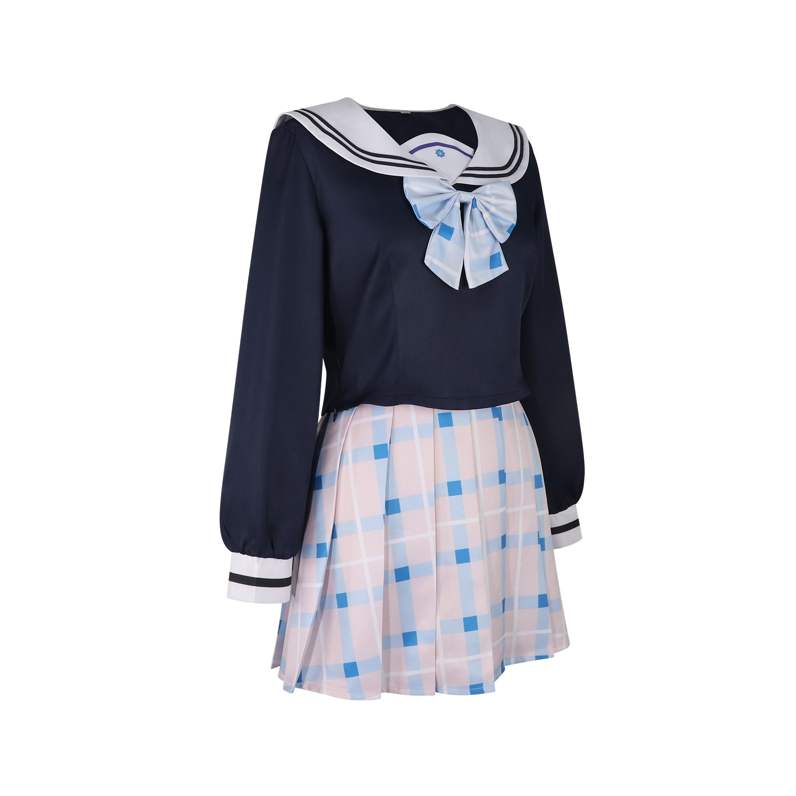 The Idolmaster Shiny Colors Mano Sakuragi JK Uniform Cosplay Costume - Image 2