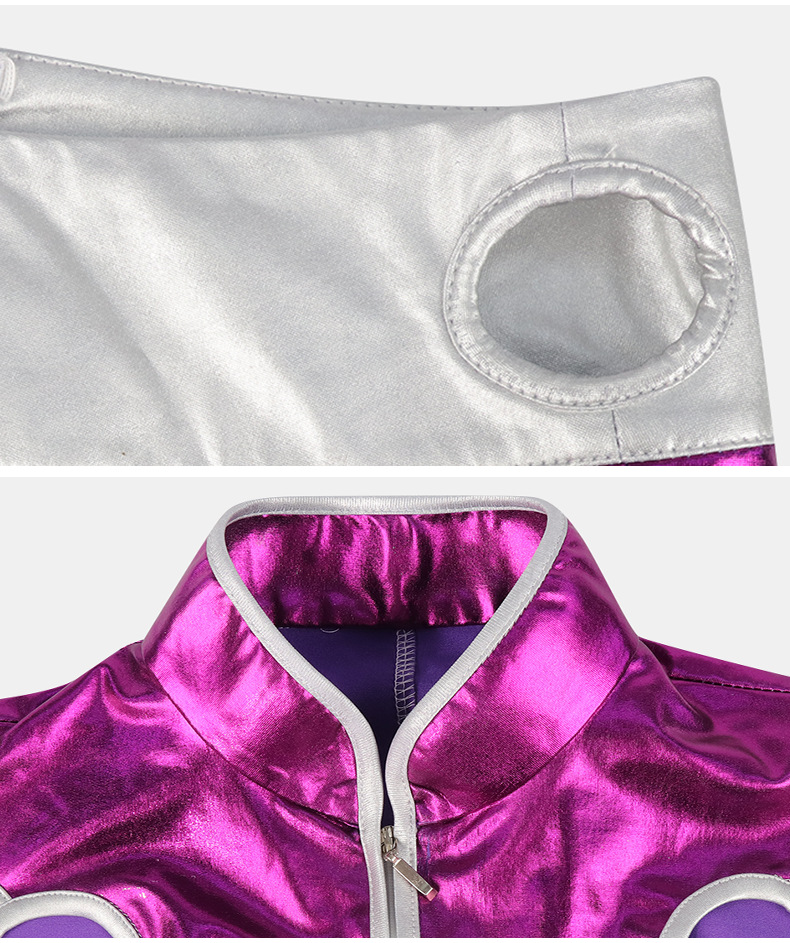 Teen Titans Starfire Bodysuit Cosplay Costume - Image 13