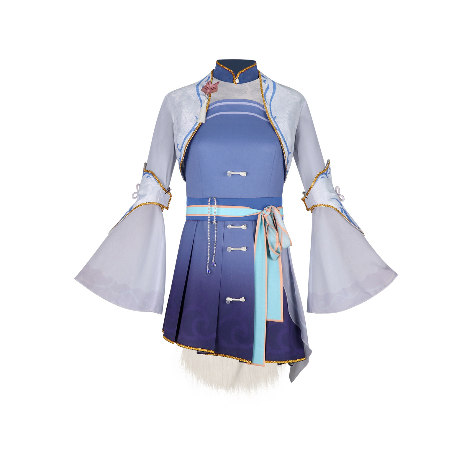 Strange Action Squad A'nian Xiao Huang Lily Cosplay Costume - Image 5