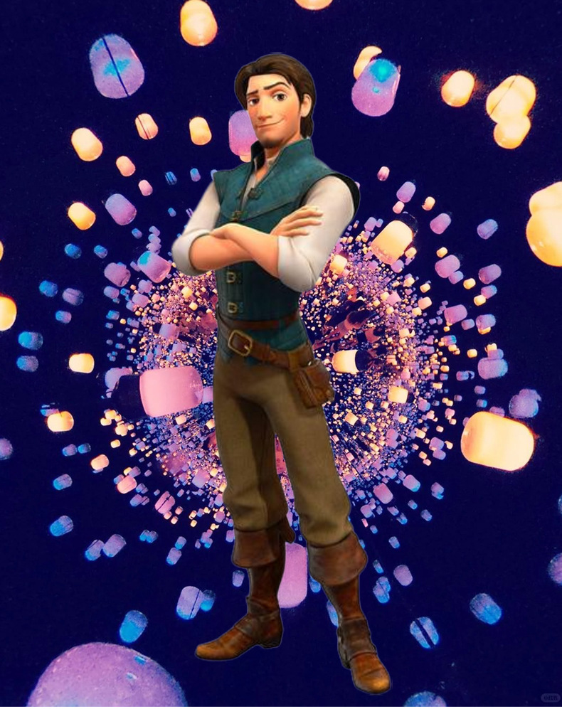 Tangled Rapunzel Flynn Rider Cosplay Costume - Image 7