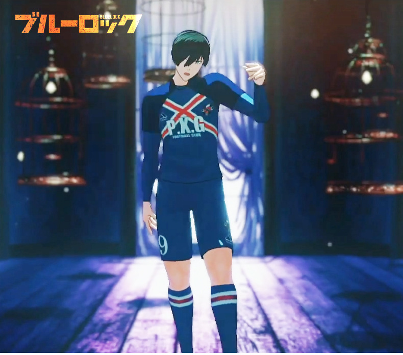 Blue Lock Rin Itoshi Ryusei Shidou Team Uniform Cosplay Costume - Image 12