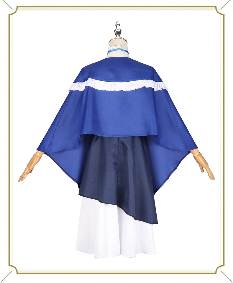 Kuchinashi Kamome Kushima Dress Cosplay Costume - Image 15