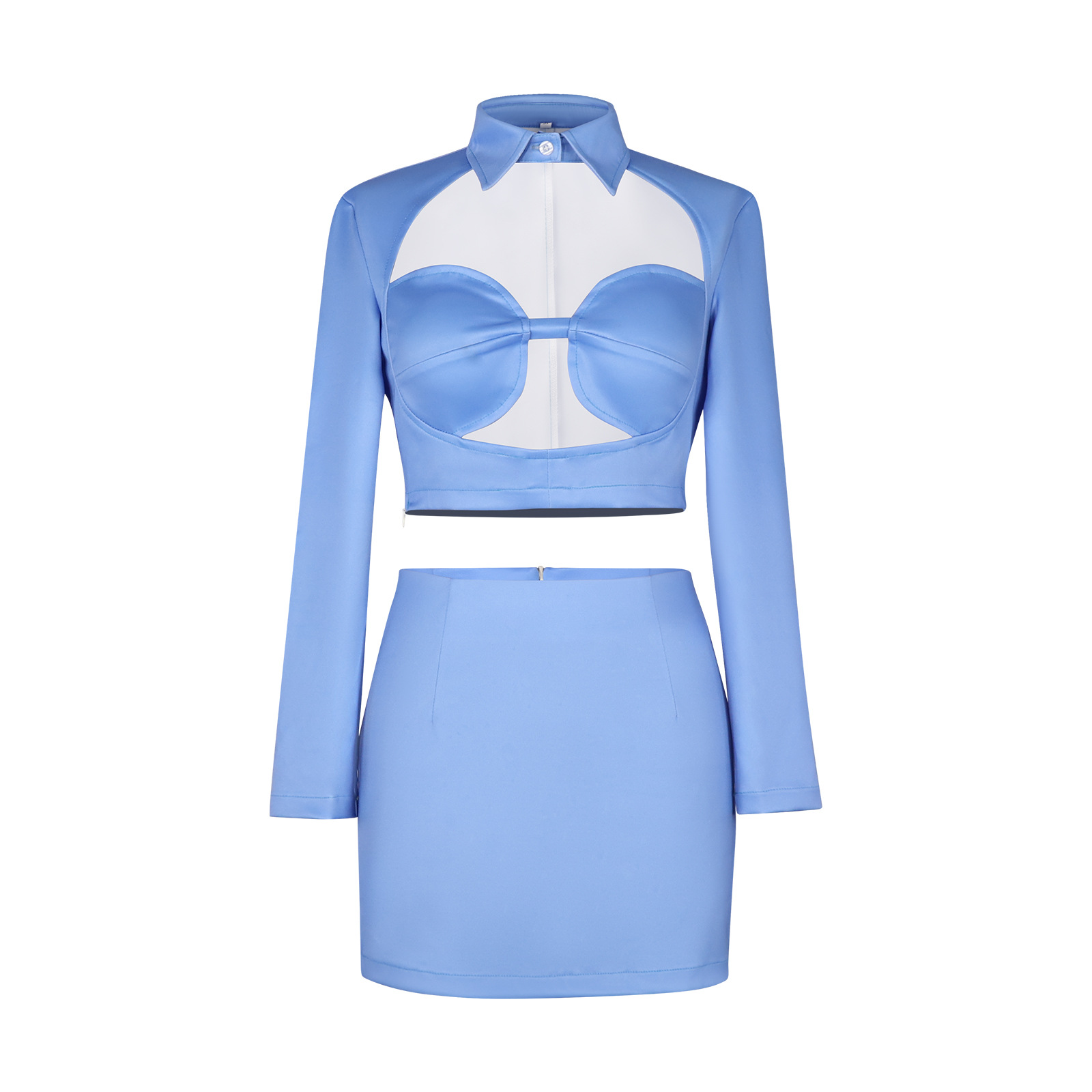 The Fifth Element Flight Attendant Leeloo Cosplay Costume - Image 5