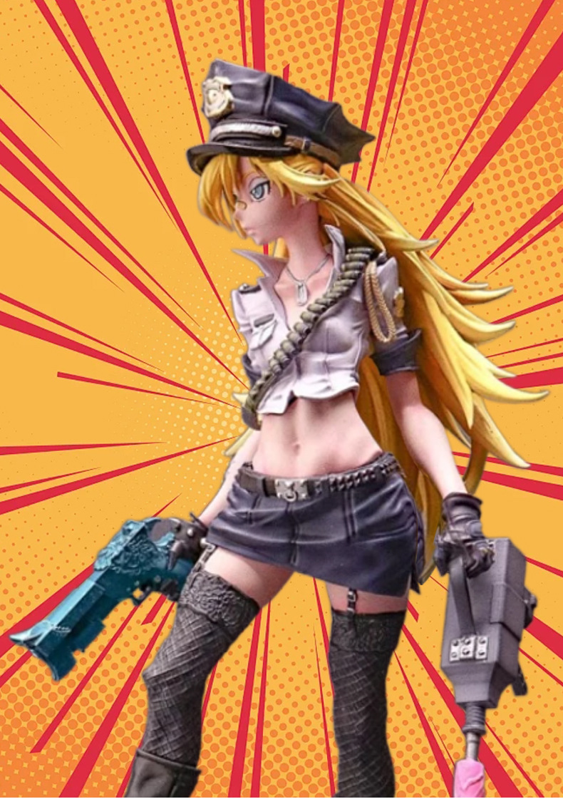 Panty & Stocking Panty Stocking Officer Uniform Cosplay Costume - Image 17