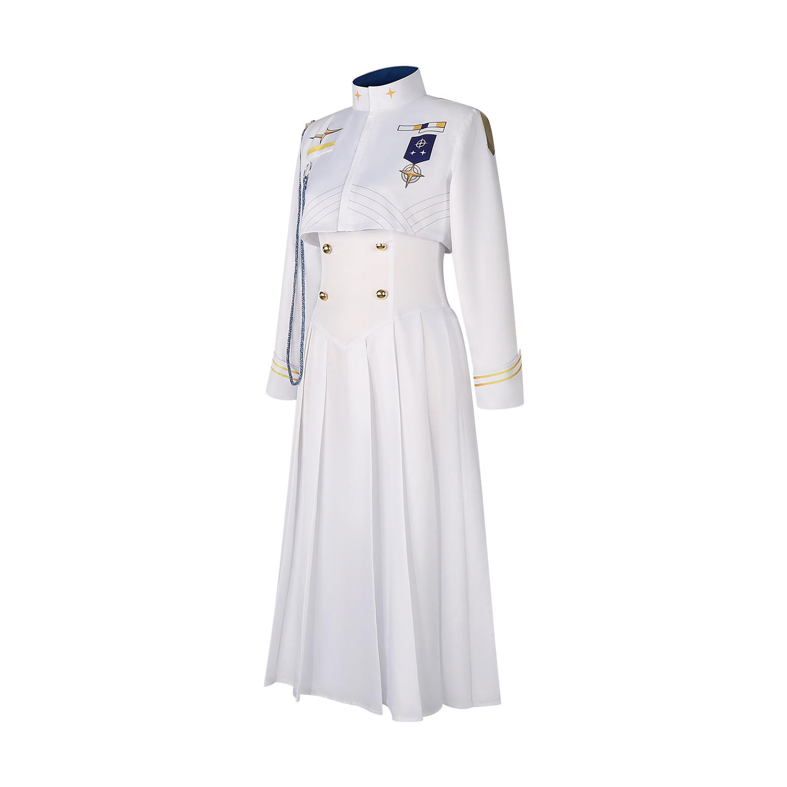 Blue Archive Kaya Shiranui Dress Cosplay Costume - Image 2