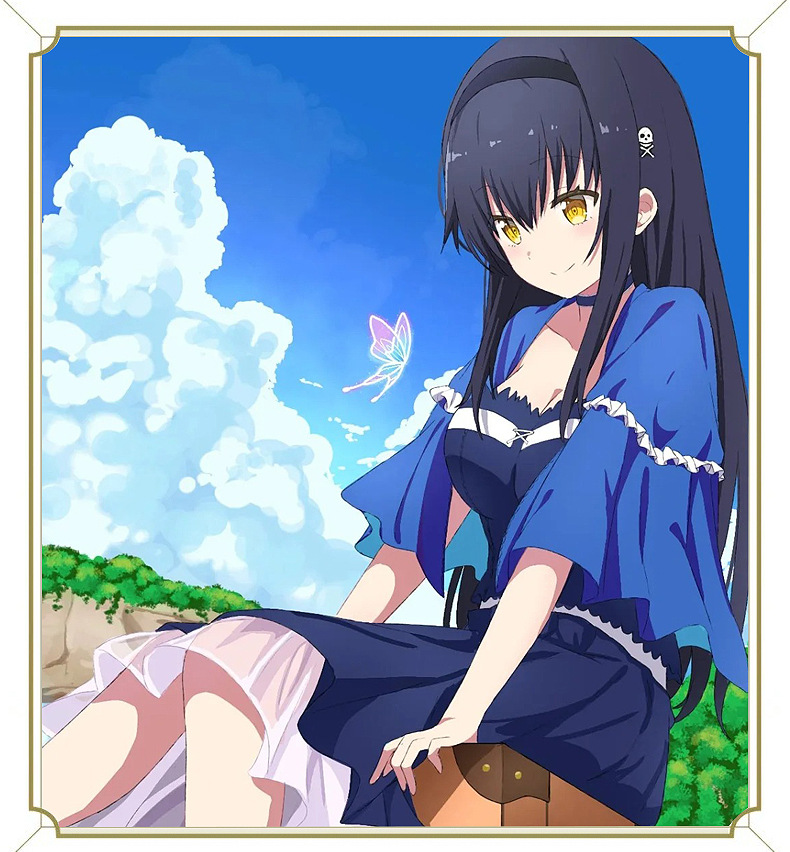 Kuchinashi Kamome Kushima Dress Cosplay Costume - Image 9