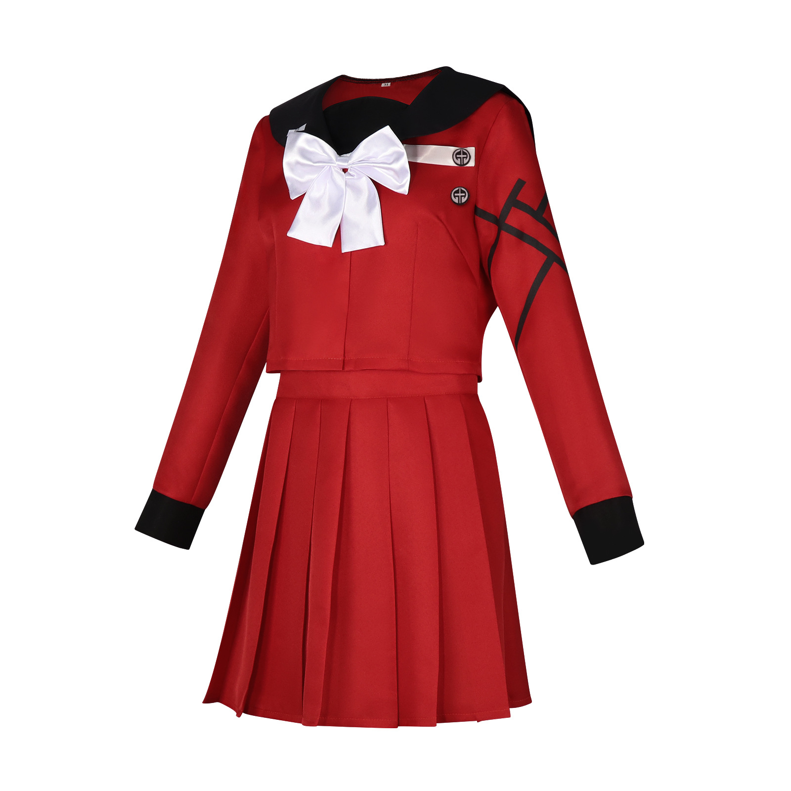 The Hundred Line: Last Defense Academy Suguru Tsukumo Uniform Cosplay Costume - Image 2