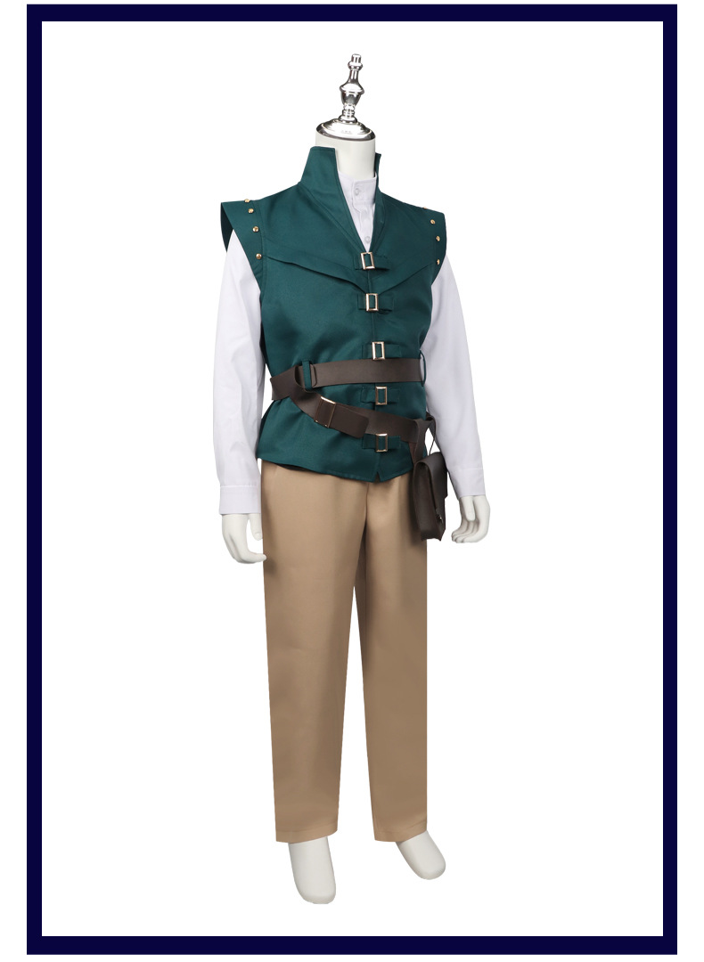 Tangled Rapunzel Flynn Rider Cosplay Costume - Image 10