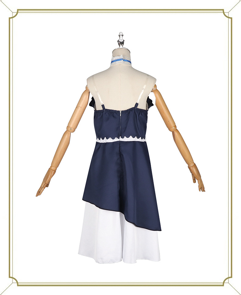 Kuchinashi Kamome Kushima Dress Cosplay Costume - Image 11
