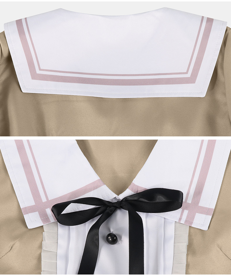 BanG Dream! Nyamu Shiina JK Uniform Cosplay Costume - Image 17