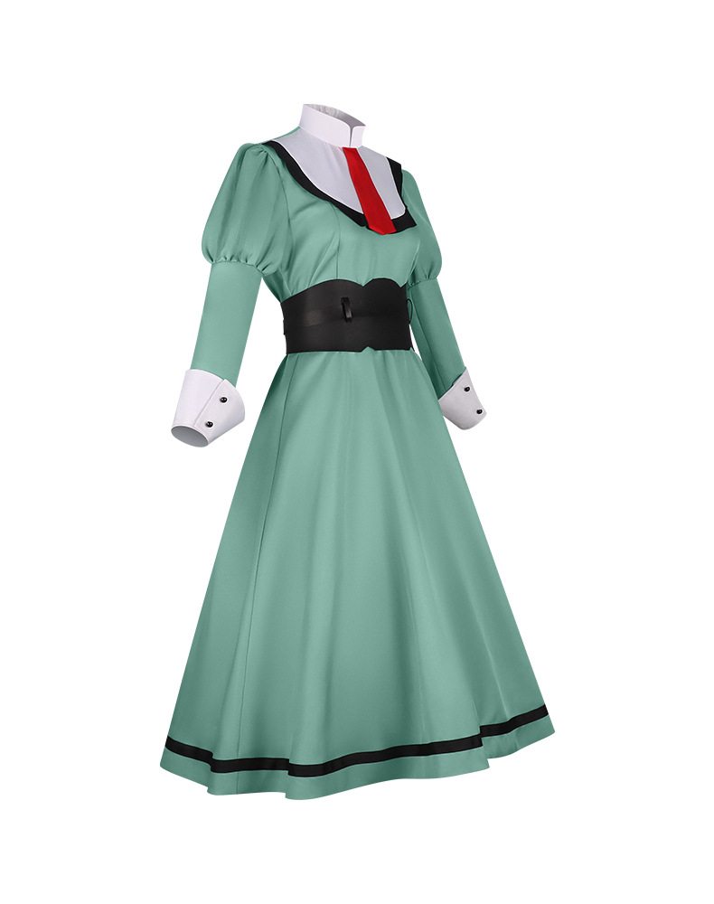 The Ribbon Hero Sapphire Uniform Cosplay Costume - Image 12