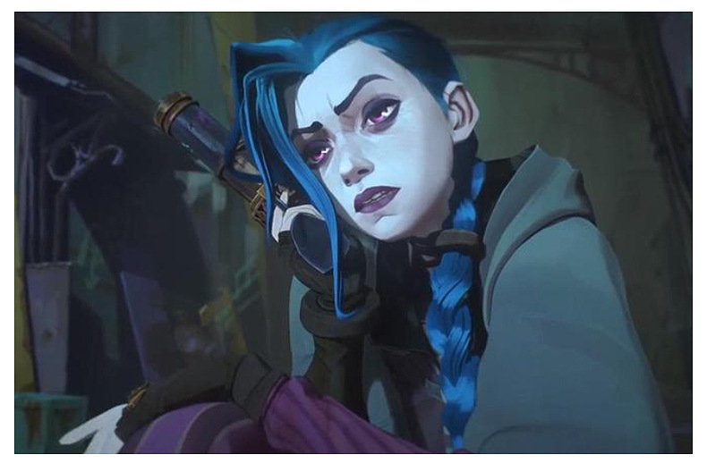 Arcane Jinx Cape Cosplay Costume - Image 8