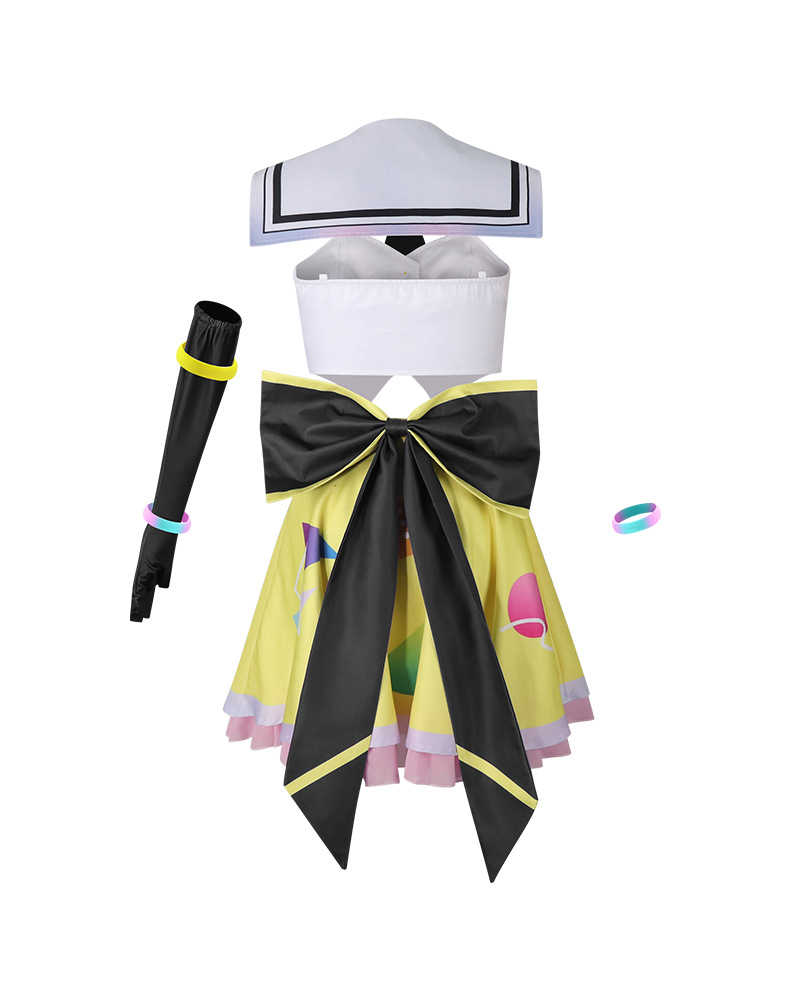 BanG Dream! Arale Nakamachi Dress Cosplay Costume - Image 11