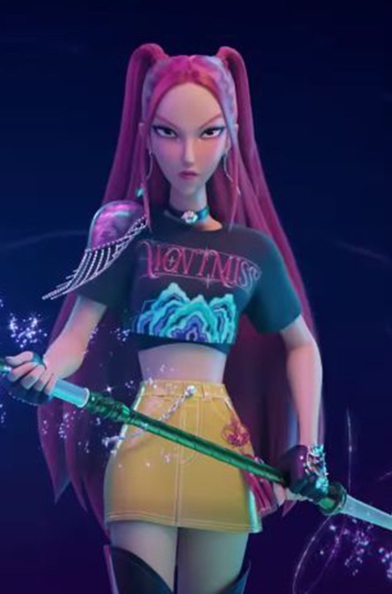 KPop Demon Hunters Rumi Mira Zoey Cosplay Costume - Image 18