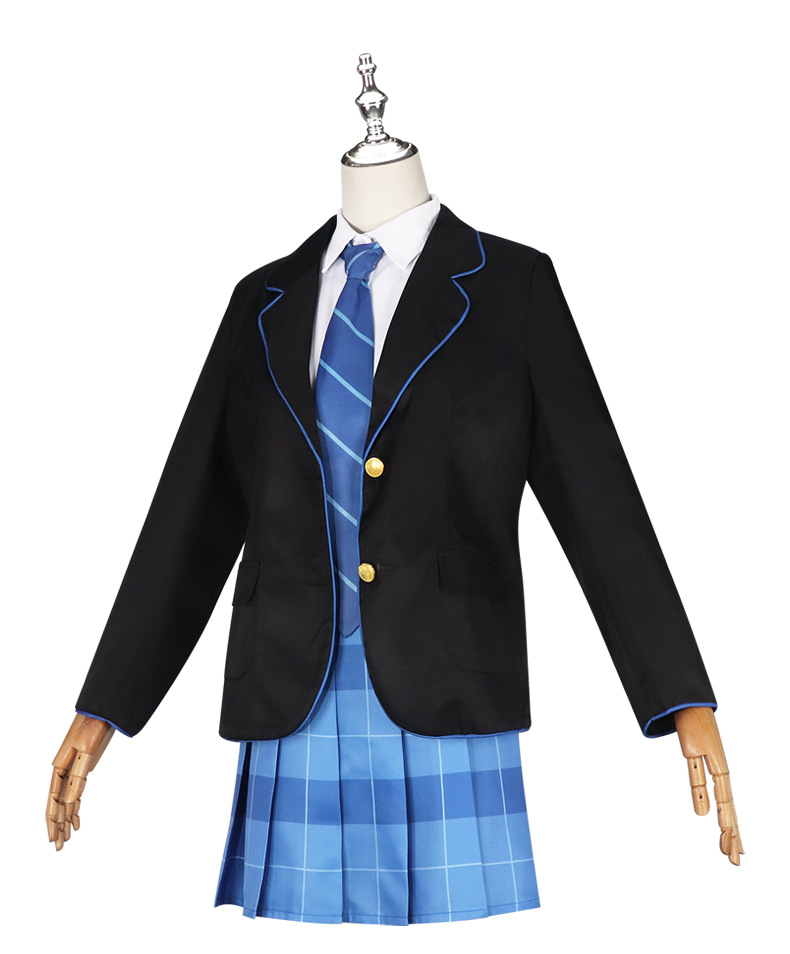 Chitose-kun in the Ramune Bottle Yuuko Hiiragi Sailor Uniform Cosplay Costume - Image 14