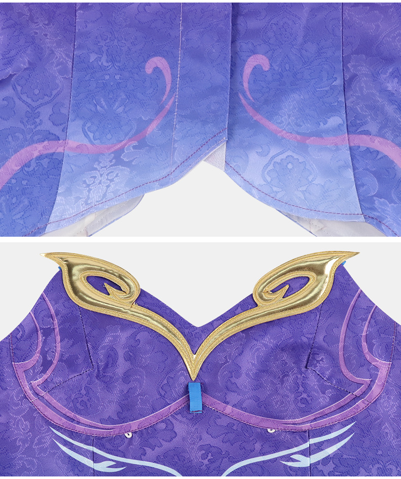 Honor of Kings Xi Shi Youlong Jinhua Cosplay Costume - Image 10