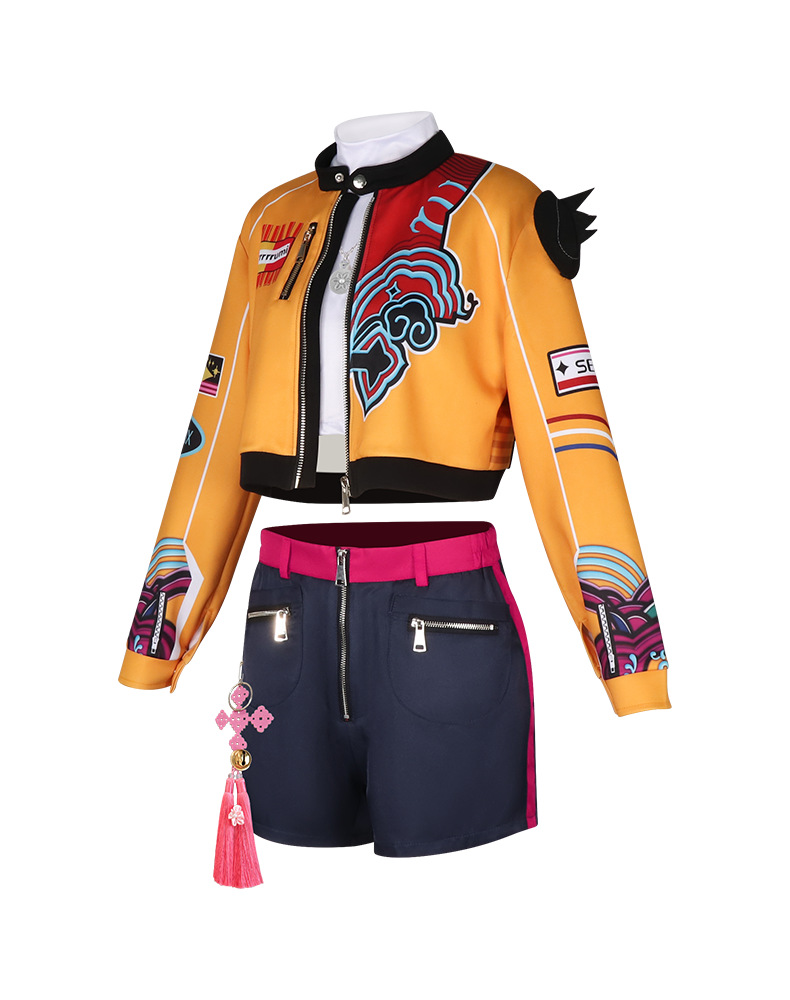 KPop Demon Hunters Rumi Mira Zoey Cosplay Costume - Image 17