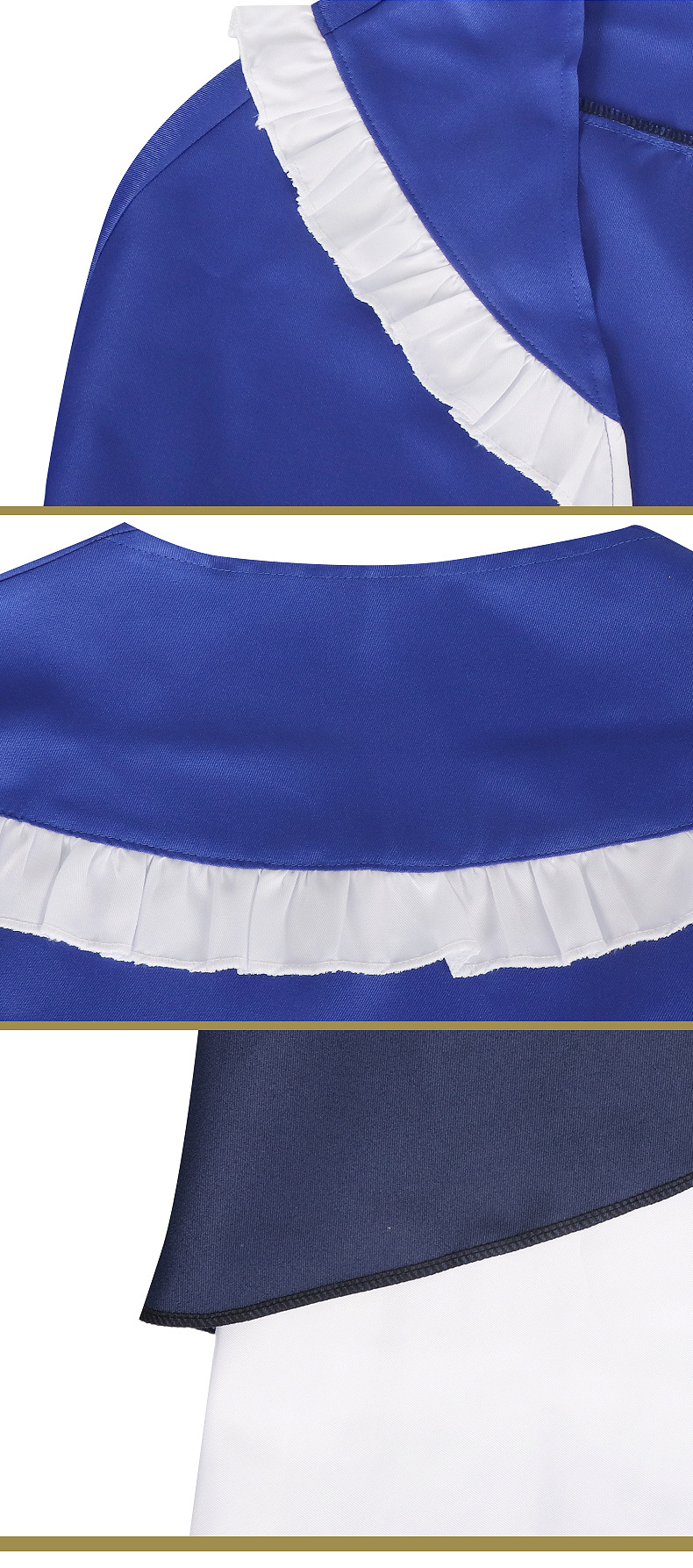 Kuchinashi Kamome Kushima Dress Cosplay Costume - Image 17