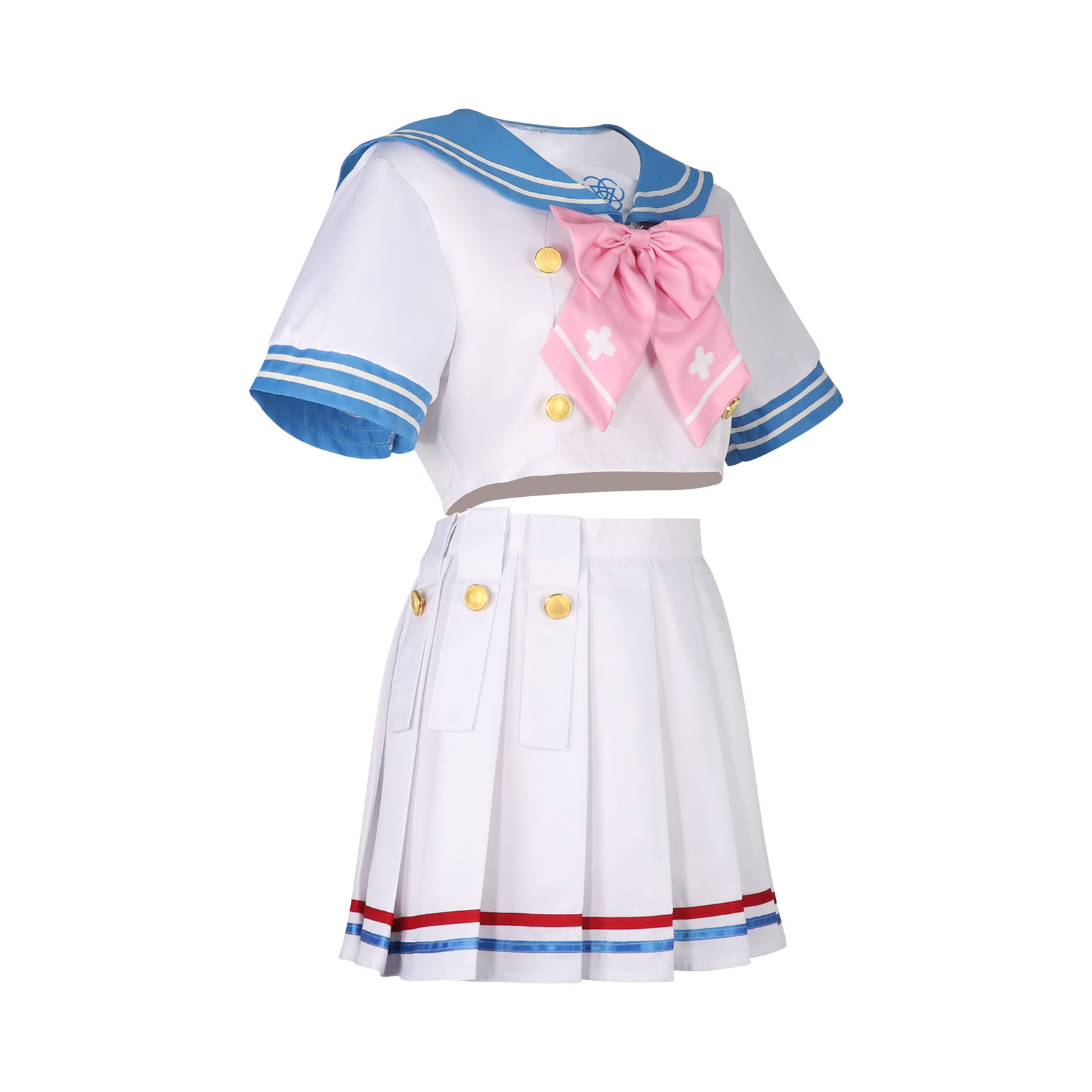Blue Archive Urawa Hanako Sailor Uniform Cosplay Costume - Image 2