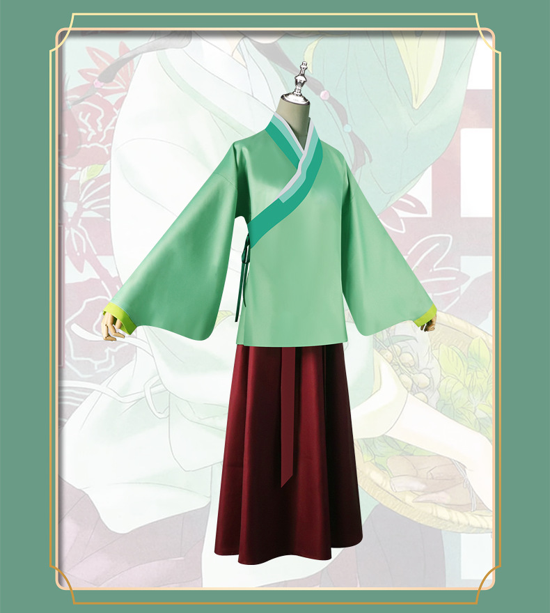 The Apothecary Diaries Maomao Kimono Cosplay Costume - Image 13