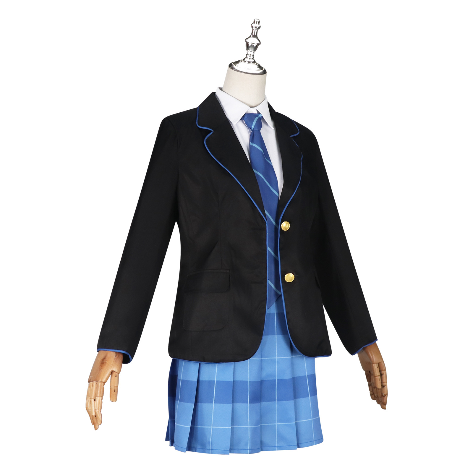 Chitose-kun in the Ramune Bottle Yuuko Hiiragi Sailor Uniform Cosplay Costume - Image 2